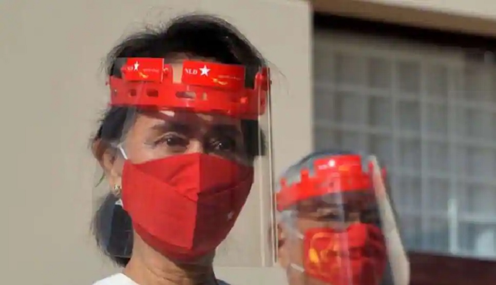 Myanmar's Suu Kyi 'in quarantine' after staff tests Covid-19 positive