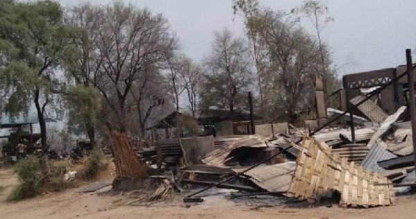 Myanmar junta's 'hit and run' arson attacks leave cut-off villages helpless