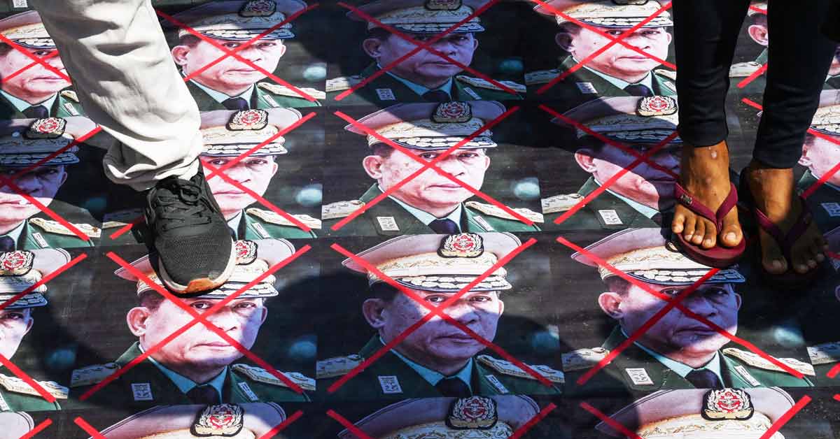 Myanmar Coup Leader Reveals His Desperation by Proposing Peace Talks With EAOs