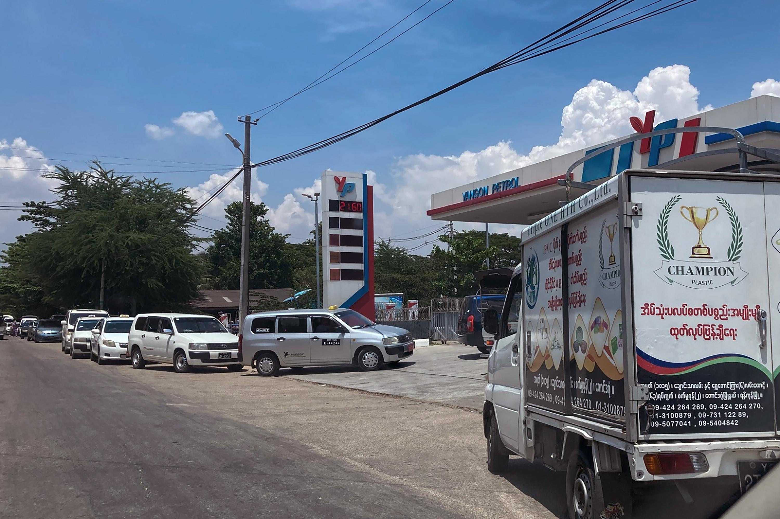 Myanmar military government denies rumors of fuel shortages